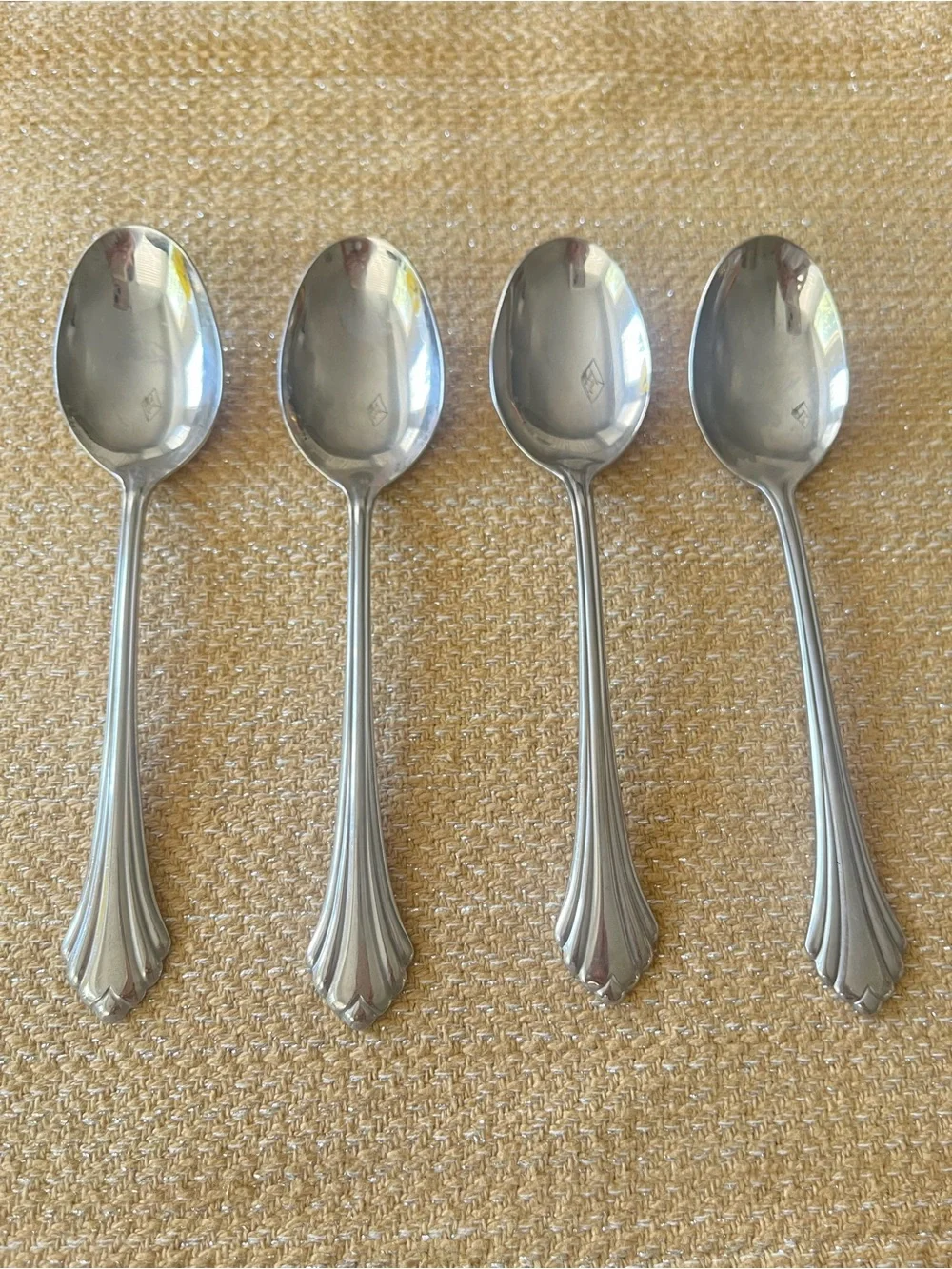 ONEIDA Bancroft (Stainless) Soup Spoons (4)